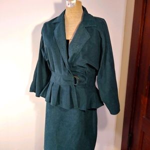 Vintage skirt suit 3/4 sleeve